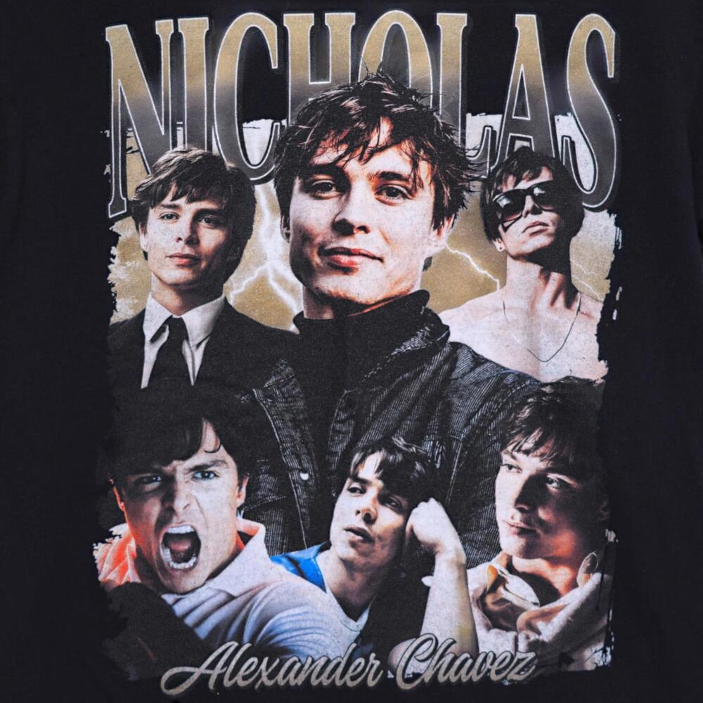 Nicholas Alexander Chavez Graphic T Shirt Black Gildan Heavy Cotton Mens Size‎ M - Picture 3 of 4
